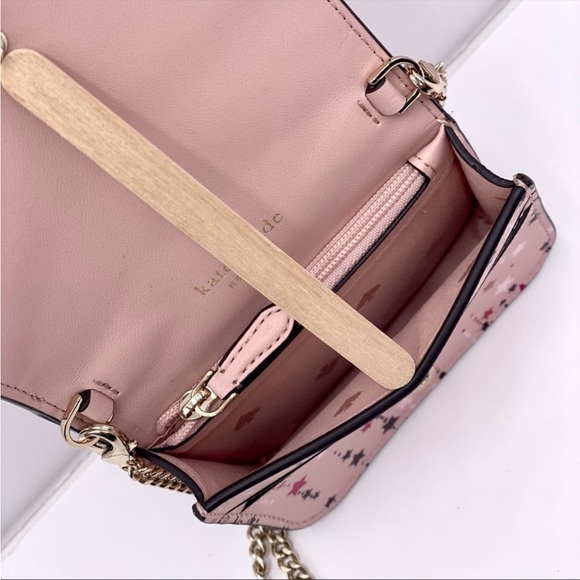 Kate Spade Staci Star Cardcase on a Chain - Picture 7 of 15